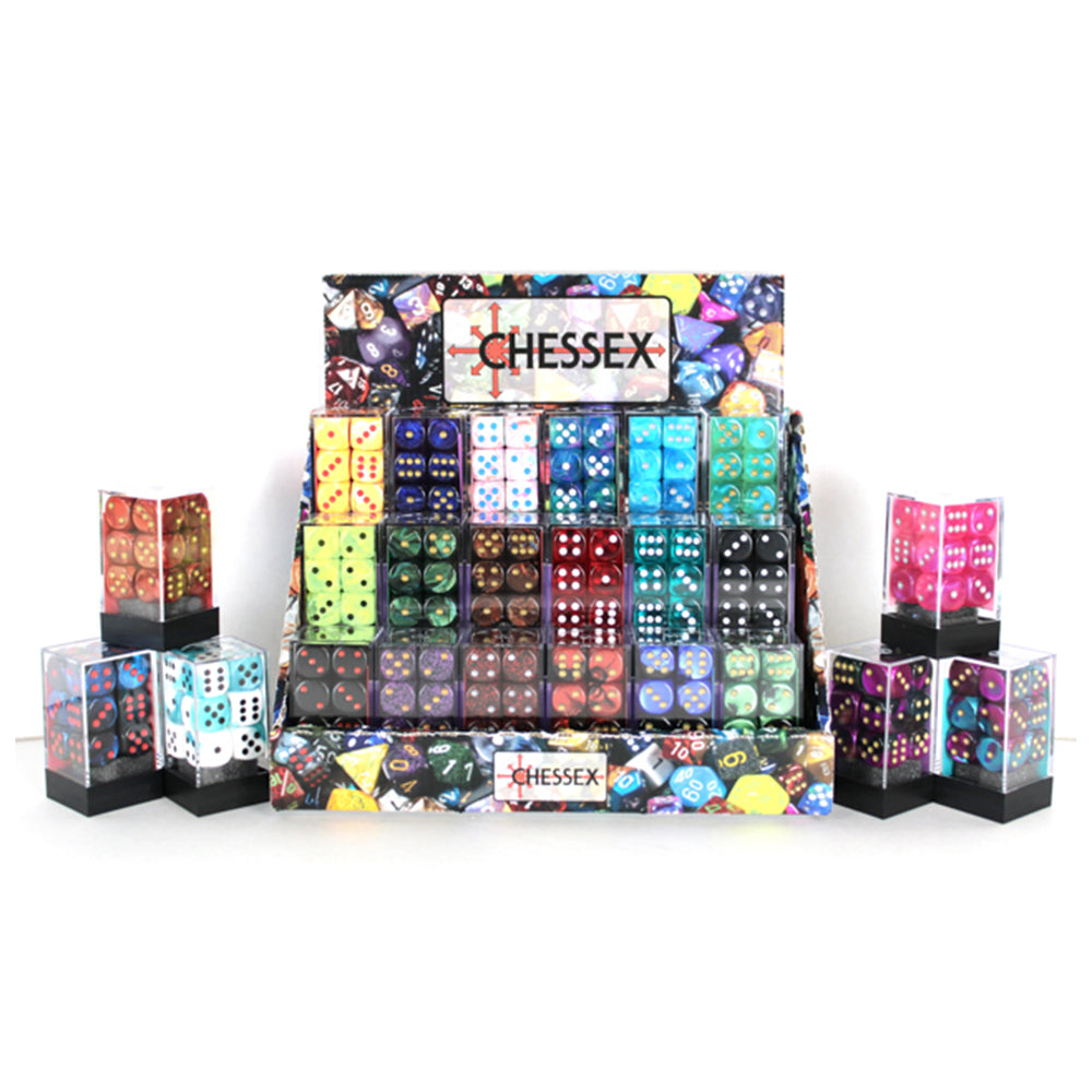 Chessex - Best Of Chessex 16Mm D6 Dice Sampler