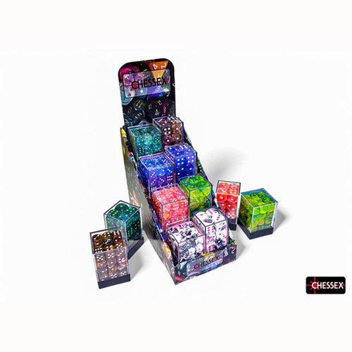 Chessex Mfg Co Llc -  Dice Menagerie 11: 12Mm And 16Mm D6 Dice Block Sampler