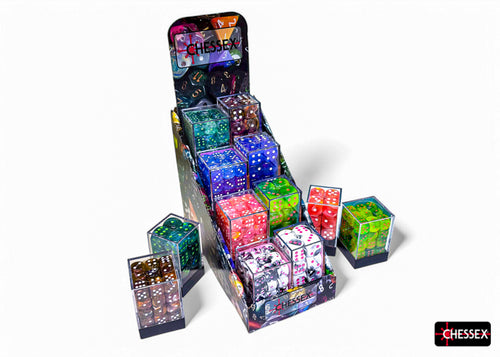 Chessex - Chessex Dice Menagerie #11 12Mm And 16Mm D6 Dice Sampler