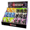 Chessex Mfg Co Llc -  Dice Samplers: Box Of 18 Sets: Brushed Dice Polyhedral (3 Of Each Color) Pre-Order