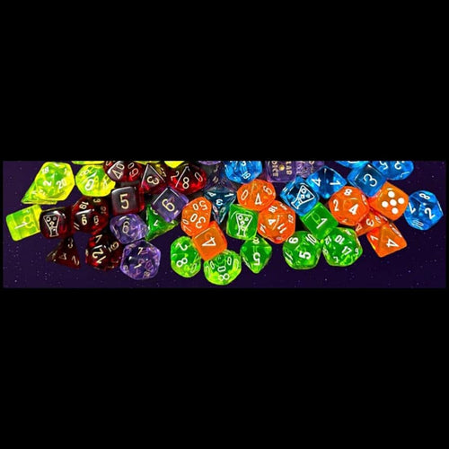 Chessex Mfg Co Llc -  Dice Set Sampler Box: 7Ct Lab Dice Series 7 (18 Sets)