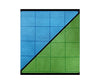 Chessex - Chessex Battlemat 1 Inch Reversible Blue-Green Squares