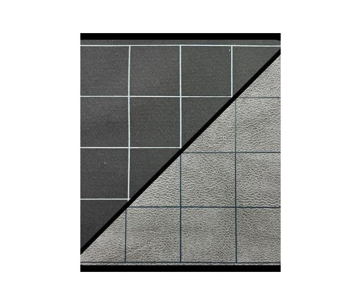 Chessex - Chessex Battlemat 1 Inch Reversible Black-Grey Squares