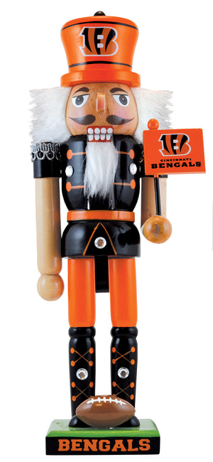 Cincinnati Bengals Nutcracker Periodic Restock - Masterpieces Puzzle Company