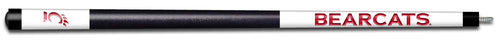 CINCINNATI ENGRAVED BILLIARD CUE WHITE / RED - CINBCE101