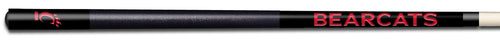 CINCINNATI COLOR ENGRAVED BILLIARD CUE RED / BLACK - CINBCE914