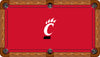 CINCINNATI BILLIARD TABLE FELT - RECREATIONAL RED - CINBTF131-8R