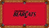 CINCINNATI BILLIARD TABLE FELT - RECREATIONAL RED - CINBTF341-9R
