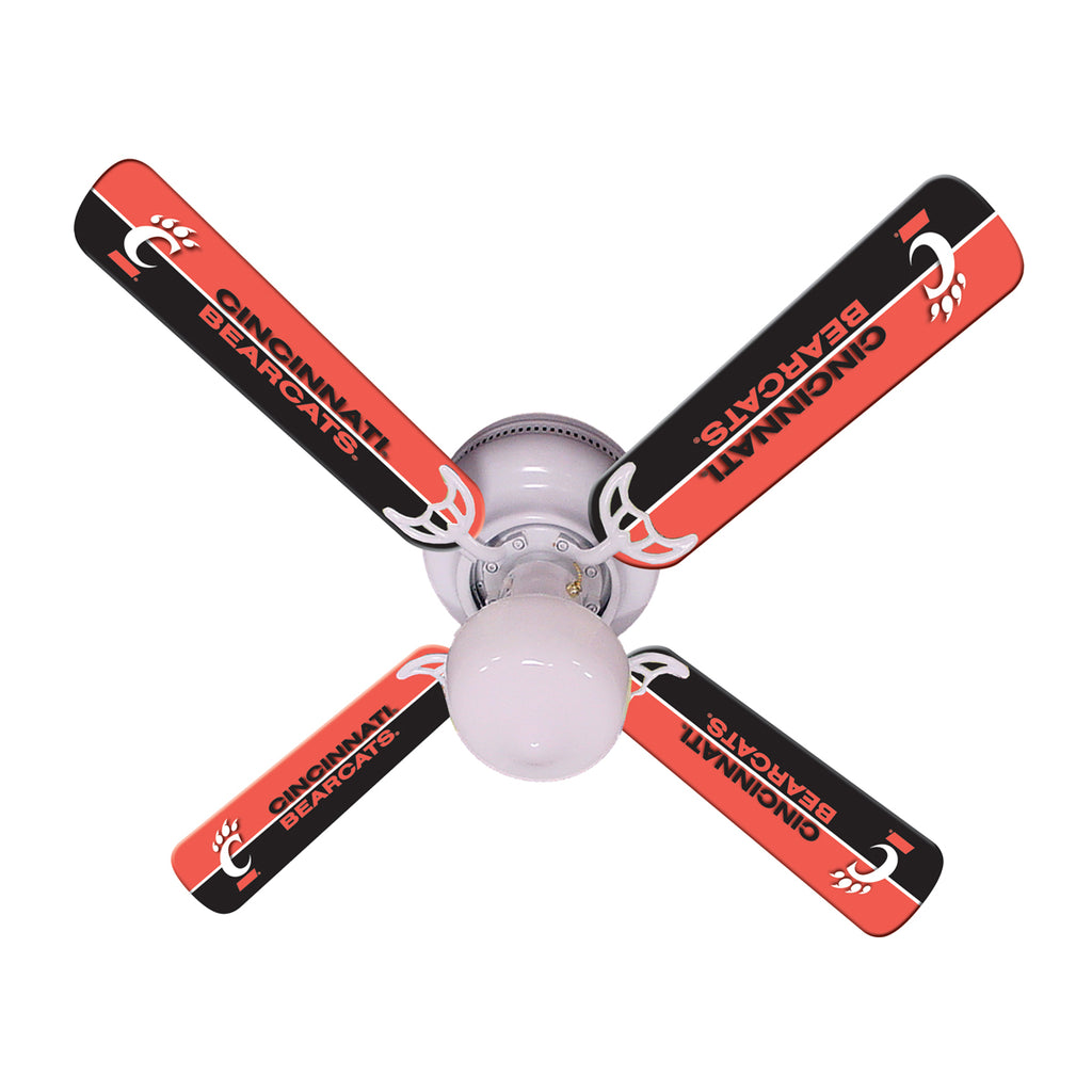 CINCINNATI CEILING FAN - 42'' RED/BLACK - CINFAN100-42