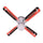 CINCINNATI CEILING FAN - 42'' RED/BLACK - CINFAN100-42