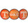Tennessee Volunteers Decal Lenticular - Siskiyou
