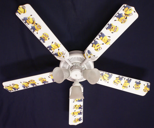 Ceiling Fan Designers 52FAN-KIDS-MIN 52 in. Minions Ceiling Fan