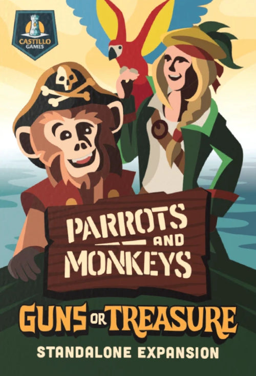 Castillo Games - Guns Or Treasure: Expansion - Parrots And Monkeys