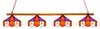 CLEMSON 4-LIGHT GAME TABLE LIGHT - CLM-480GL