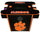 CLEMSON ARCADE CONSOLE TABLE GAME BLACK - CLMAGC100