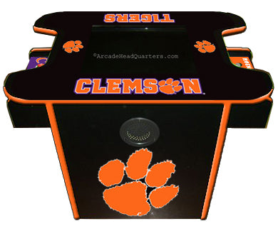 CLEMSON ARCADE CONSOLE TABLE GAME BLACK - CLMAGC100