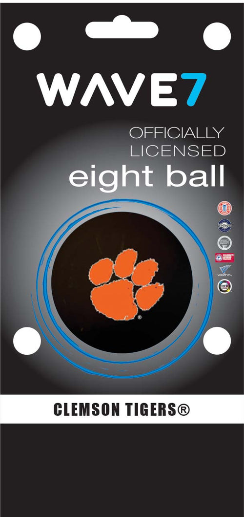 CLEMSON EIGHT BALL BLACK - CLMBBE100