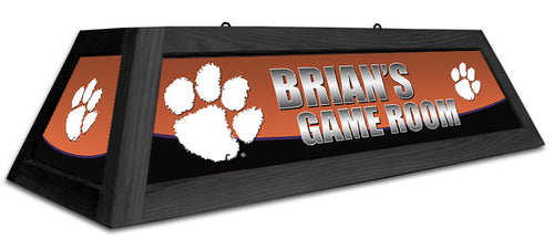 CLEMSON 42'' SPIRIT GAME TABLE LAMP - CUSTOM ORANGE - CLMBSL421C