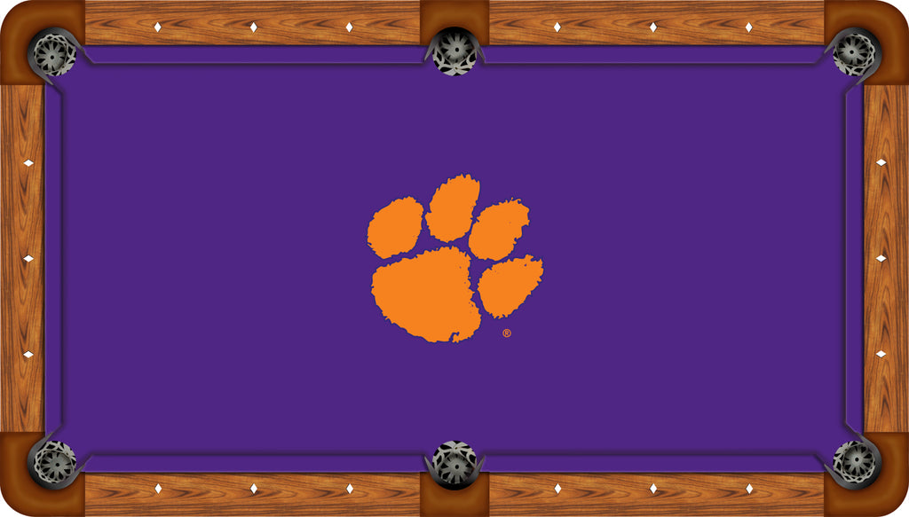 CLEMSON BILLIARD TABLE FELT - RECREATIONAL PURPLE - CLMBTF112-8R
