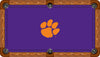 CLEMSON BILLIARD TABLE FELT - RECREATIONAL PURPLE - CLMBTF112-9R