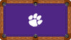 CLEMSON BILLIARD TABLE FELT - RECREATIONAL PURPLE - CLMBTF132-8R