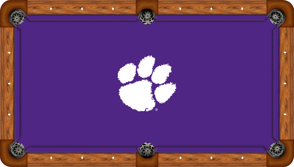 CLEMSON BILLIARD TABLE FELT - RECREATIONAL PURPLE - CLMBTF132-8R