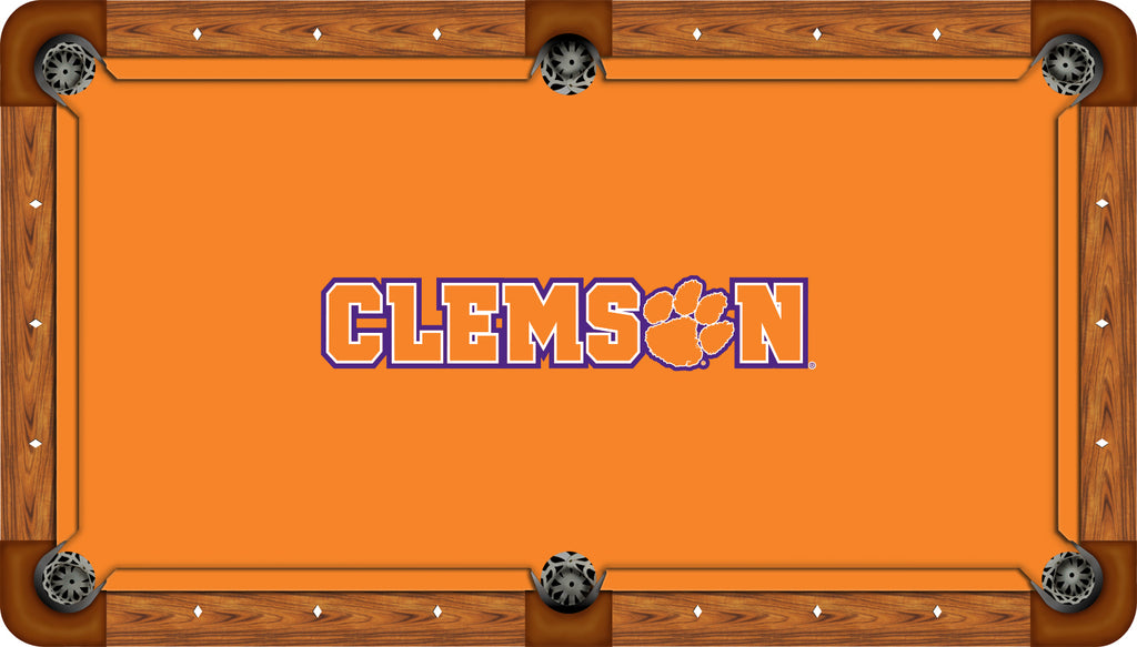 CLEMSON BILLIARD TABLE FELT - RECREATIONAL ORANGE - CLMBTF301-8R