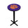CLEMSON PEDESTAL PUB TABLE PURPLE - CLMPTB112