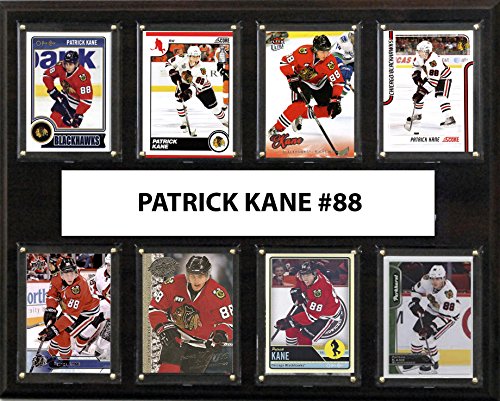 C & I Collectables 1215KANE8C 12 x 15 in. Patrick Kane NHL Chicago Blackhawks 8 Card Plaque
