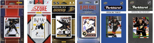 C & I Collectables DUCKS617TS NHL Anaheim Ducks 6 Different Licensed Trading Card Team Sets