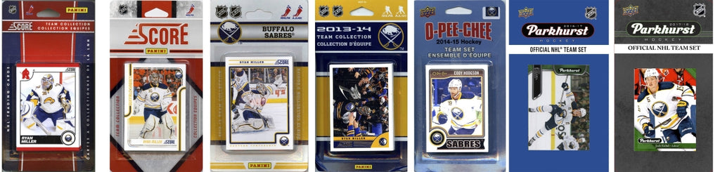 C & I Collectables SABRES717TS NHL Buffalo Sabres 7 Different Licensed Trading Card Team Sets
