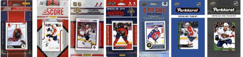 C & I Collectables FLPANTHERS717TS NHL Florida Panthers 7 Different Licensed Trading Card Team Sets