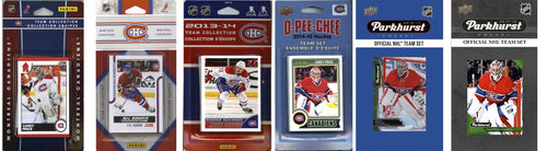 C & I Collectables CANADIENS617TS NHL Montreal Canadiens 6 Different Licensed Trading Card Team Sets