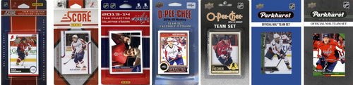 C & I Collectables CAPITALS717TS NHL Washington Capitals 7 Different Licensed Trading Card Team Sets