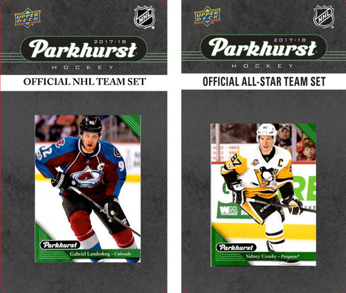 C & I Collectables 17AVALANCHETS NHL Colorado Avalanche 2017 Parkhurst Team Set & All-Star Set