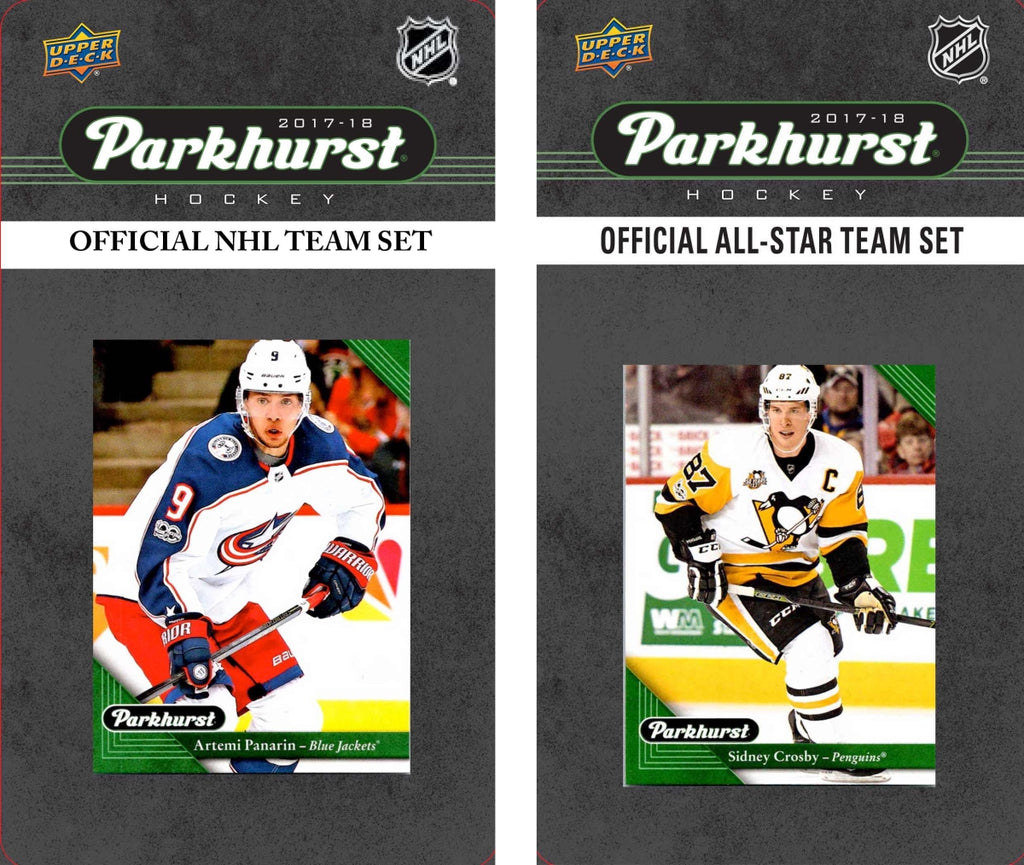 C & I Collectables 17BLJACKETSTS NHL Columbus Blue Jackets 2017 Parkhurst Team Set & All-Star Set