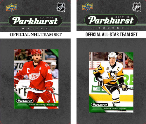 C & I Collectables 17REDWINGSTS NHL Detroit Red Wings 2017 Parkhurst Team Set & All-Star Set