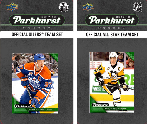 C & I Collectables 17OILERSTS NHL Edmonton Oilers 2017 Parkhurst Team Set & All-Star Set