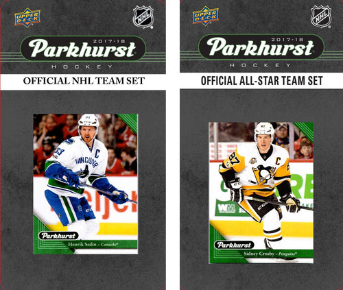 C & I Collectables 17CANUCKSTS NHL Vancouver Canucks 2017 Parkhurst Team Set & All-Star Set