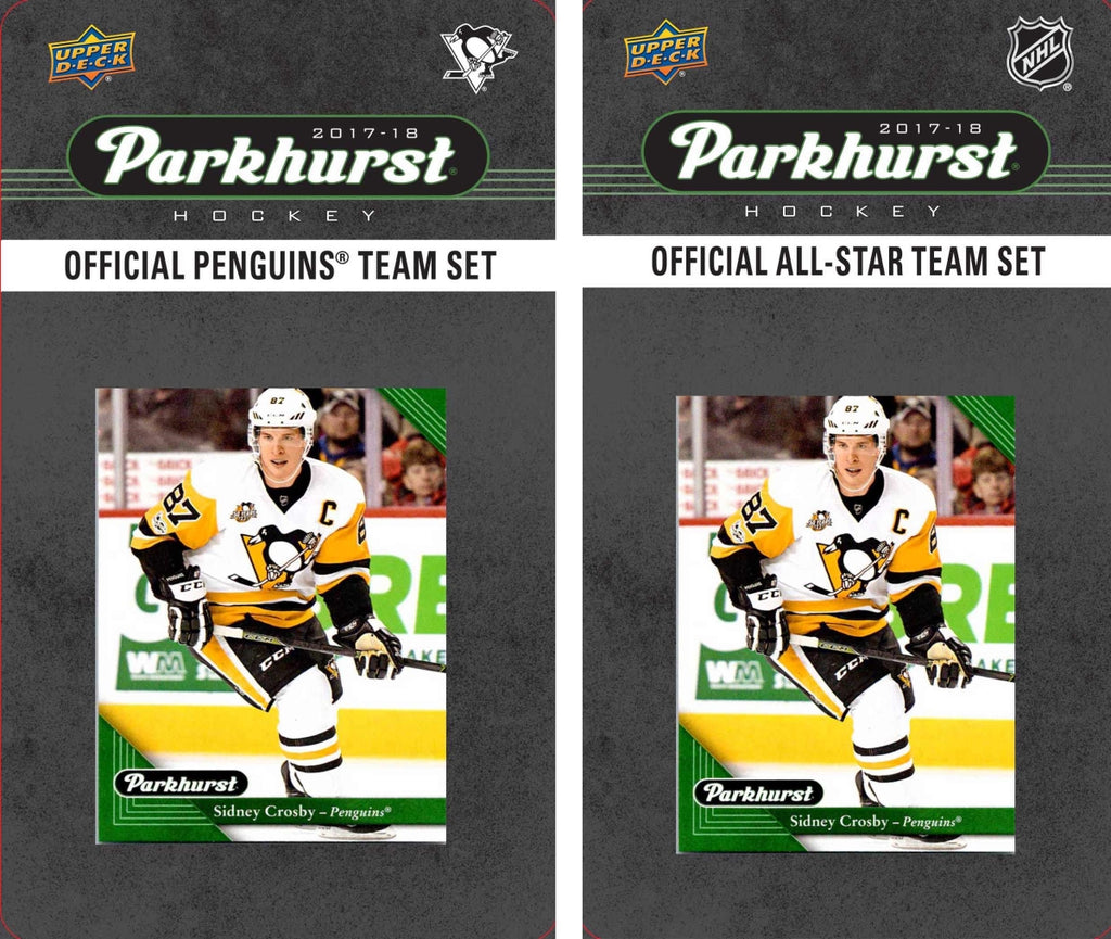 C & I Collectables 17PEGUINSTS NHL Pittsburgh Penguins 2017 Parkhurst Team Set & All-Star Set