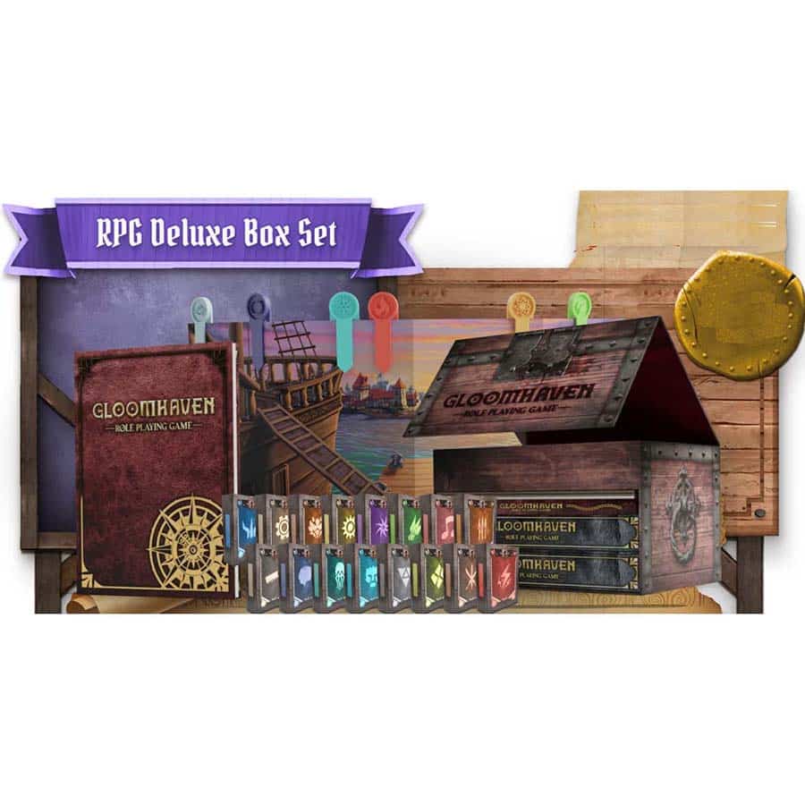 Cephalofair Games -  Gloomhaven (Rpg): Deluxe Box Set Pre-Order