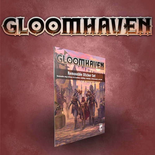 Cephalofair Games -  Gloomhaven (Second Edition): Removable Sticker Set Pre-Order