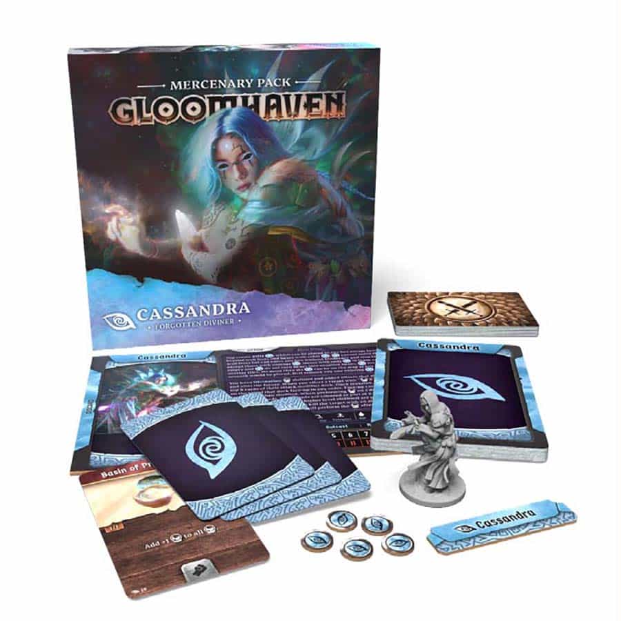 Cephalofair Games -  Gloomhaven: 2025 Mercenary Packs: Cassandra The Forgotten Diviner Pre-Order