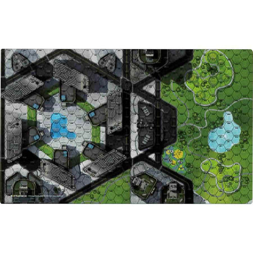 Catalyst Game Labs -  Battletech: City Central Park Battlemat Pre-Order