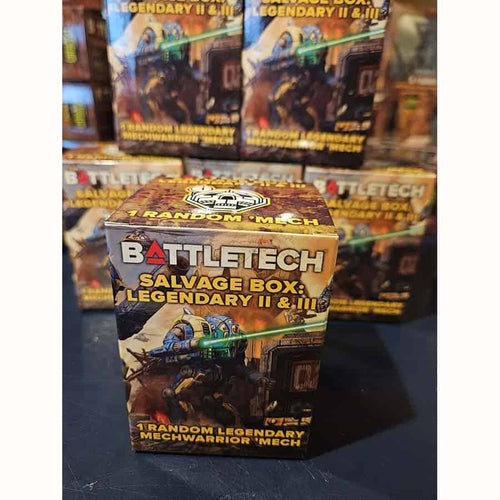 Catalyst Game Labs -  Battletech: Salvage Box Mercenaries Legendary 2 And 3 (9Ct Display) Pre-Order
