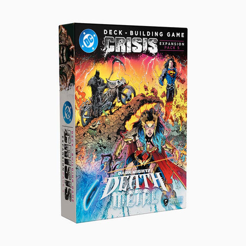Cryptozoic Entertainment -  Dc Comics - Dc Deck-Building Game: Crisis Expansion Pack 5: Death Metal