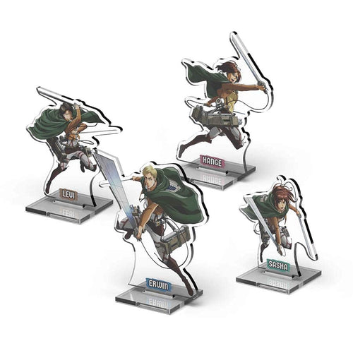 Cryptozoic Entertainment -  Attack On Titan (The Deckbuilding Game): Season One: Acrylic Standees Pack 2