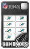 Miami Dolphins Dominoes - Masterpieces Puzzle Company