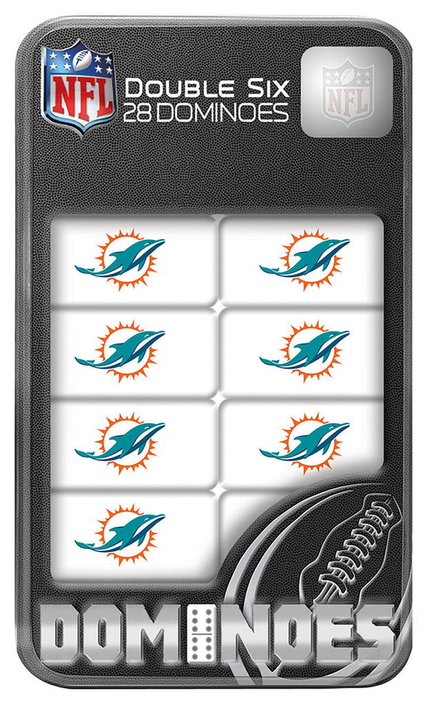 Miami Dolphins Dominoes - Masterpieces Puzzle Company