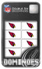Arizona Cardinals Dominoes - Masterpieces Puzzle Company